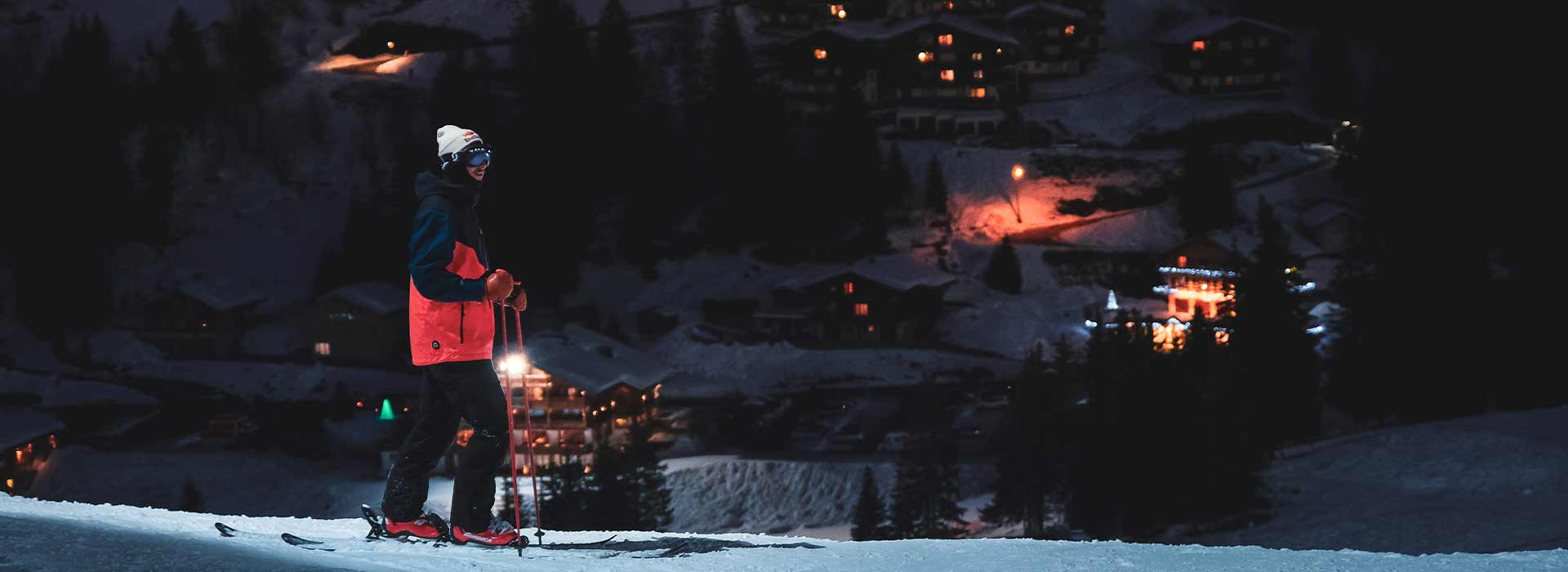Ski nocturne à Manigod