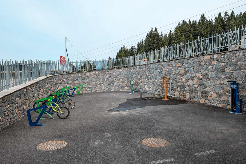 Station vélo Manigod