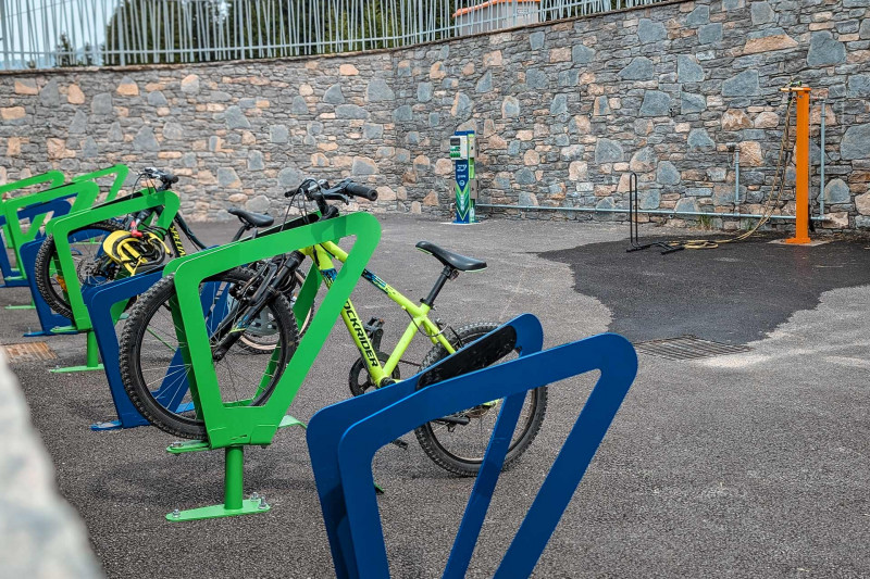 Station vélo Manigod