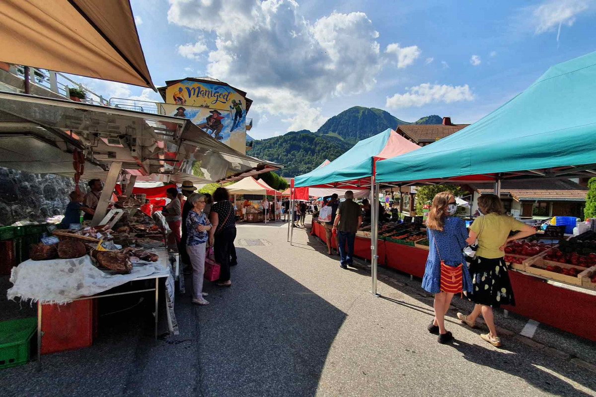 Marché - © Office de Tourisme de Manigod