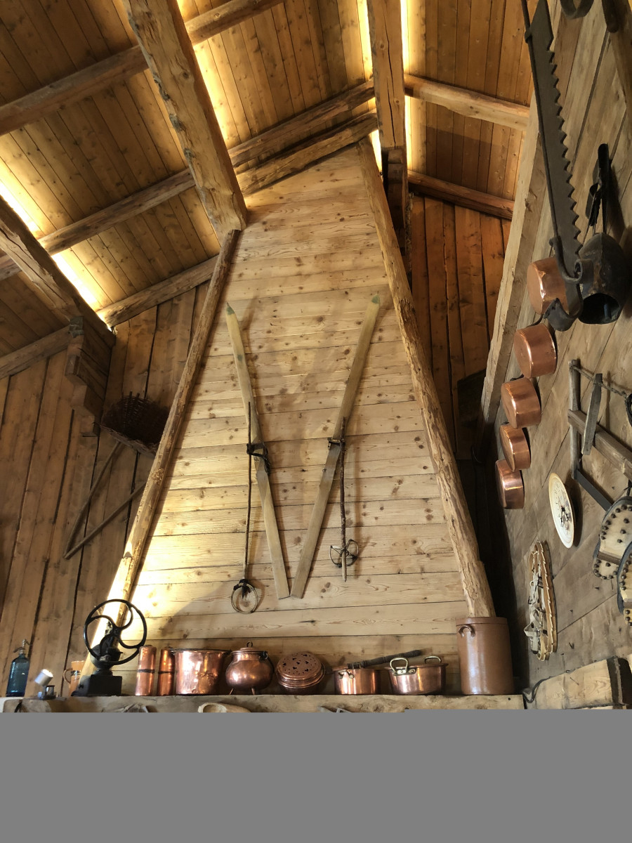 Cheminée salle de restaurant