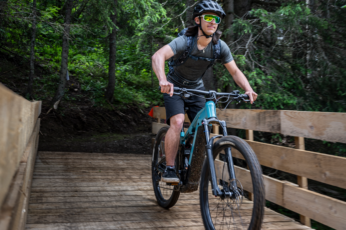 Piste noire descendante Gypaète_Manigod