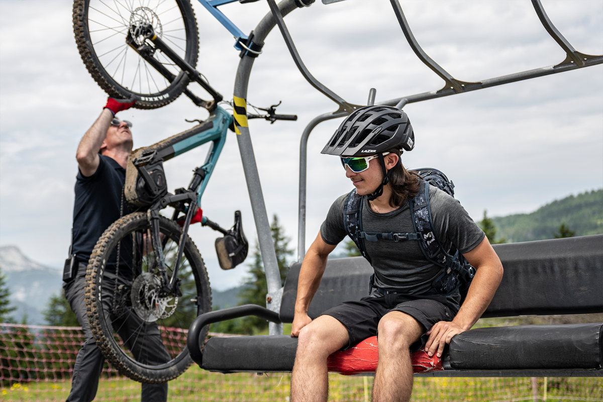 Piste noire descendante Gypaète_Manigod