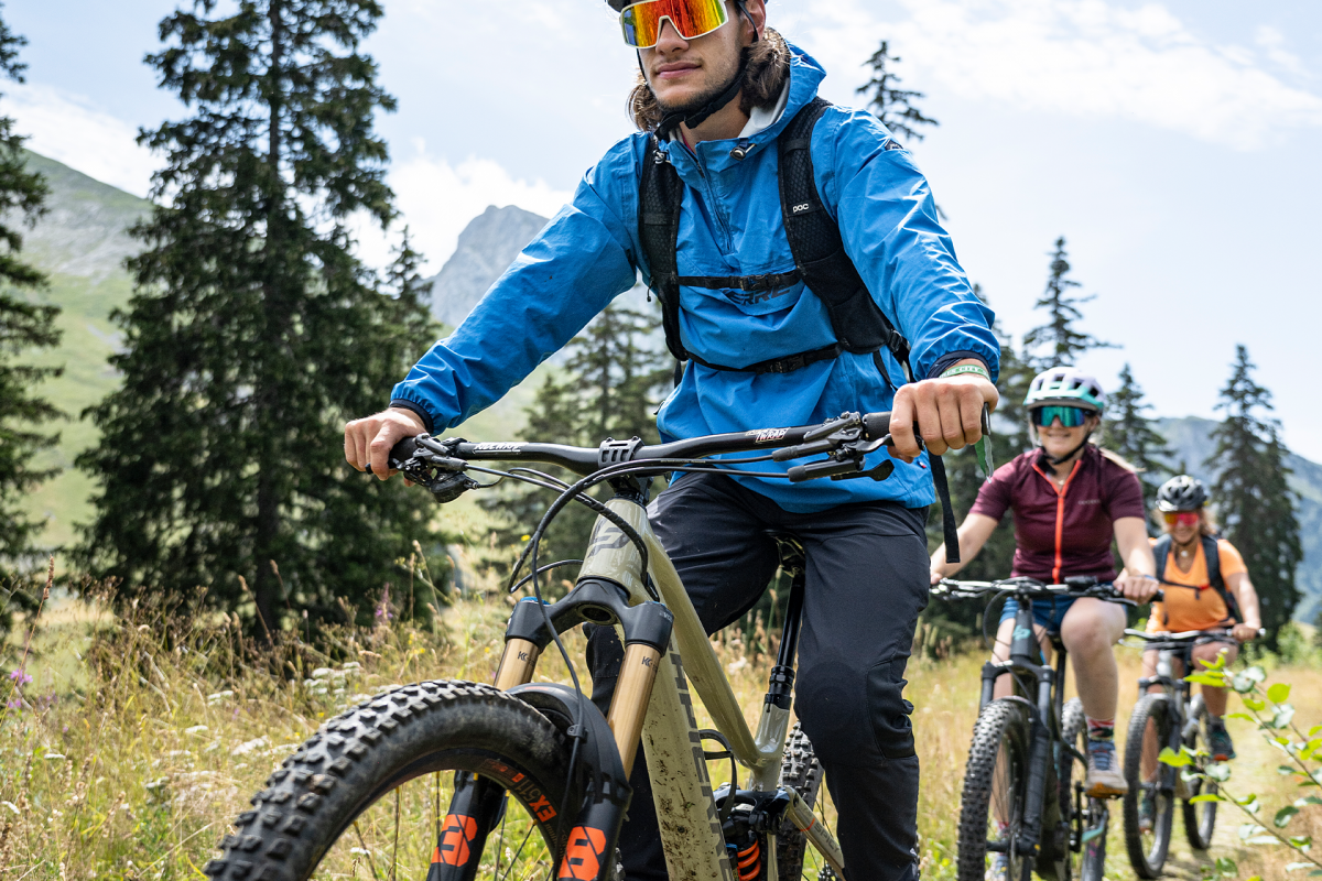 Piste bleue descendante Lièvre_Manigod - © Tilby Vattard Piste bleue descendante Lièvre_Manigod