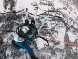 Vol biplace parapente hiver