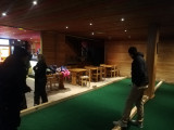 Terrain de pétanque intérieur
