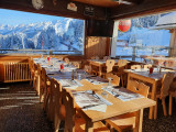Intérieur du restaurant Les Rosières