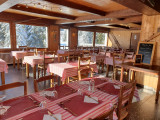 Salle intérieure Restaurant Les Rosières