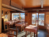 Salle intérieure Restaurant Les Rosières