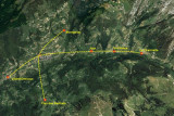 Carte Chapelles Manigod
