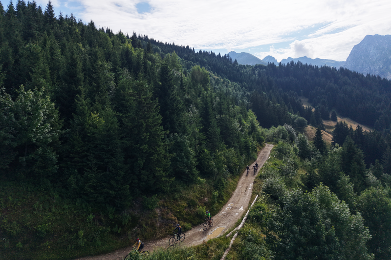 Cross country MTB route n°19 - Le Tour de l'Andran_Manigod