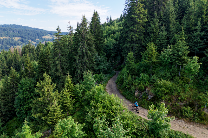 Cross country MTB route n°19 - Le Tour de l'Andran_Manigod