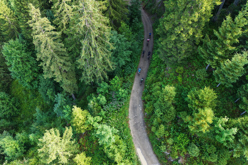 Cross country MTB route n°19 - Le Tour de l'Andran_Manigod