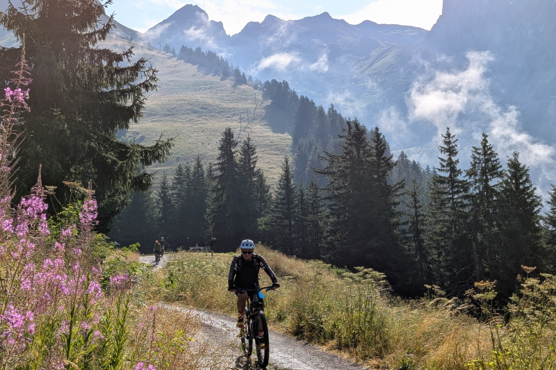 Cross country MTB route n°19 - Le Tour de l'Andran_Manigod