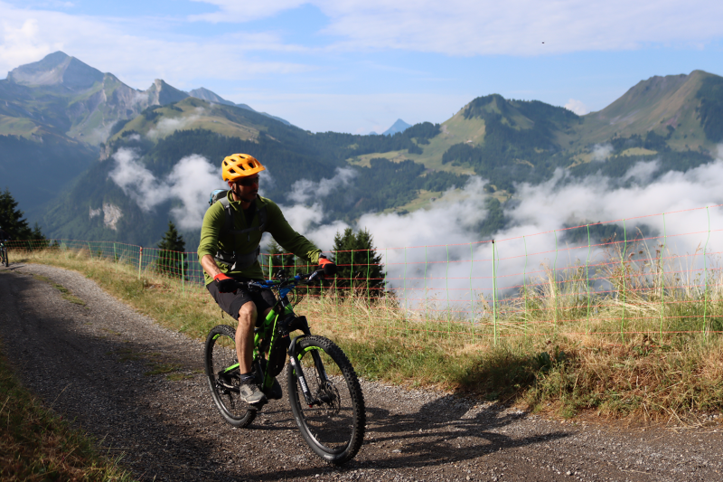 Cross country MTB route n°19 - Le Tour de l'Andran_Manigod