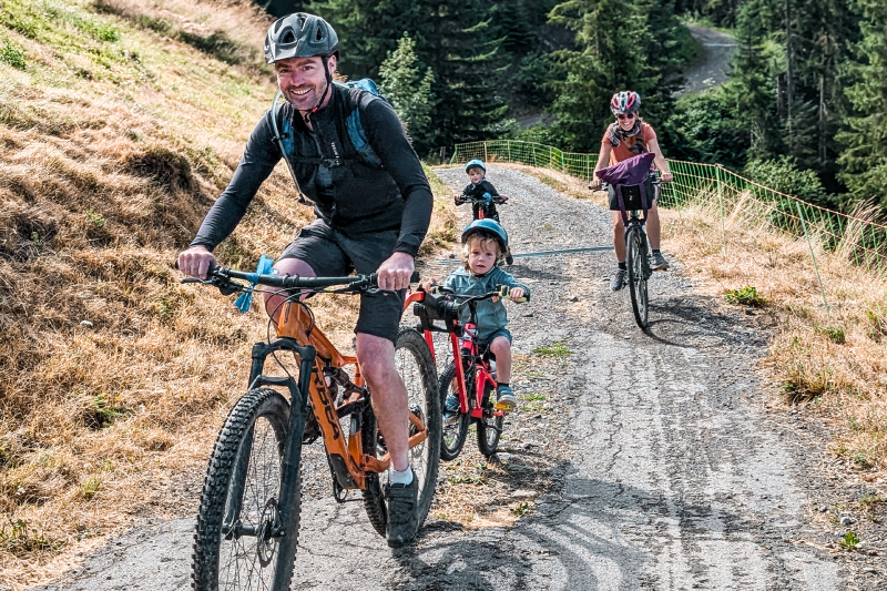 Cross country MTB route n°19 - Le Tour de l'Andran_Manigod