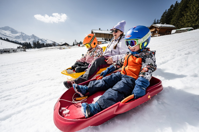 Luge à Manigod