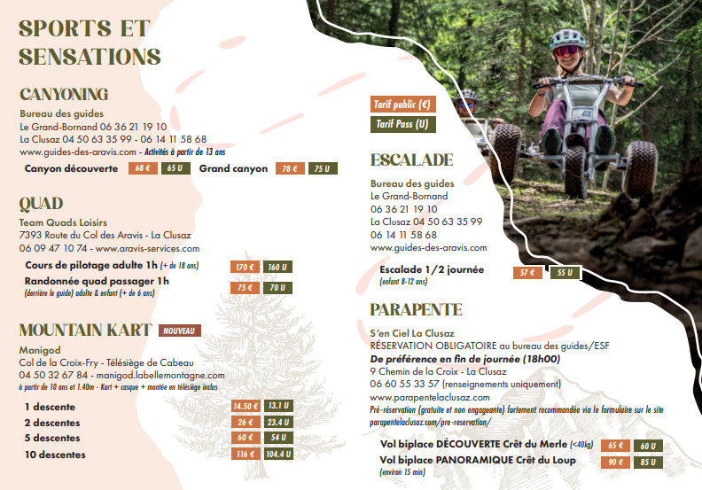 Aravis Leisure Pass - © OT Manigod