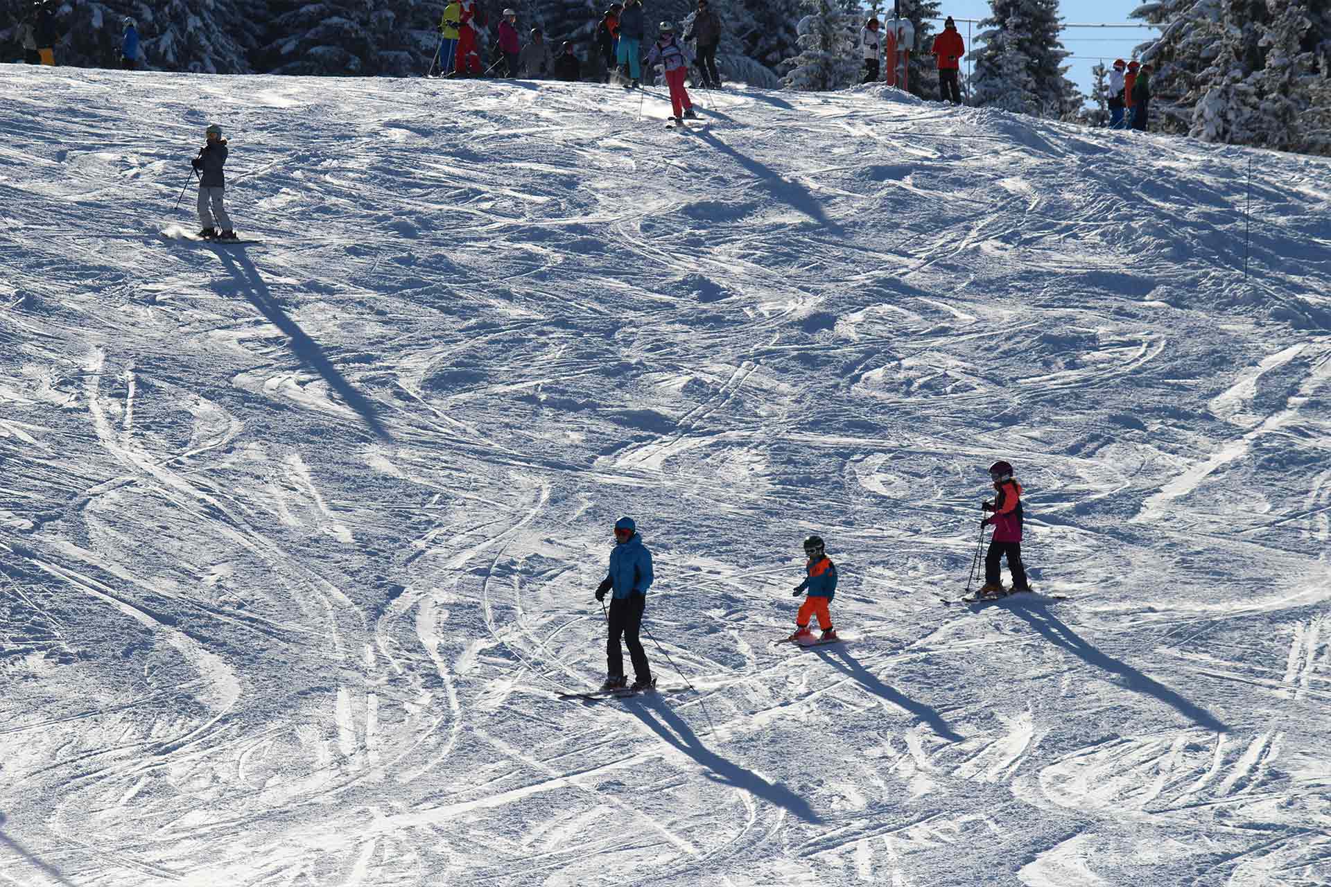 Alpine skiing Manigod - © M. Sauvage