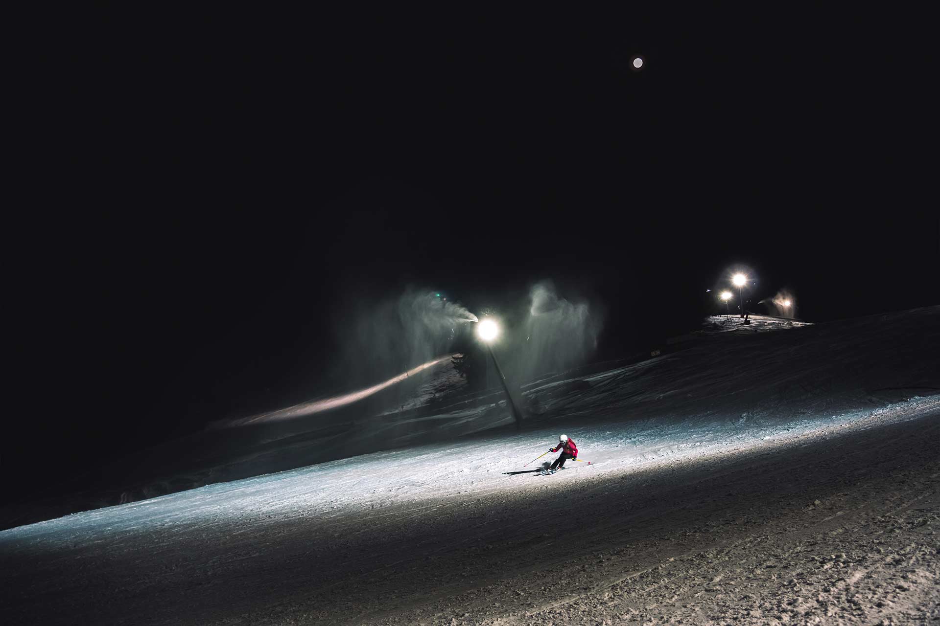 Night Ski in Manigod - © Esprits Outdoor