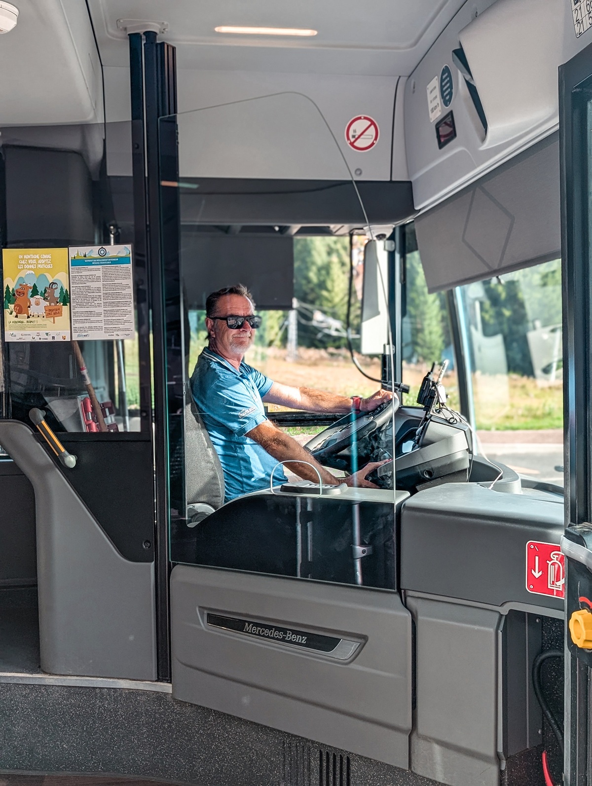 Venir en bus à Manigod
