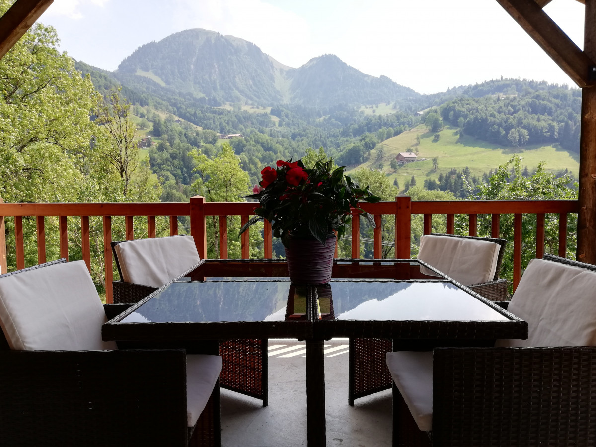 Terrasse ombragée