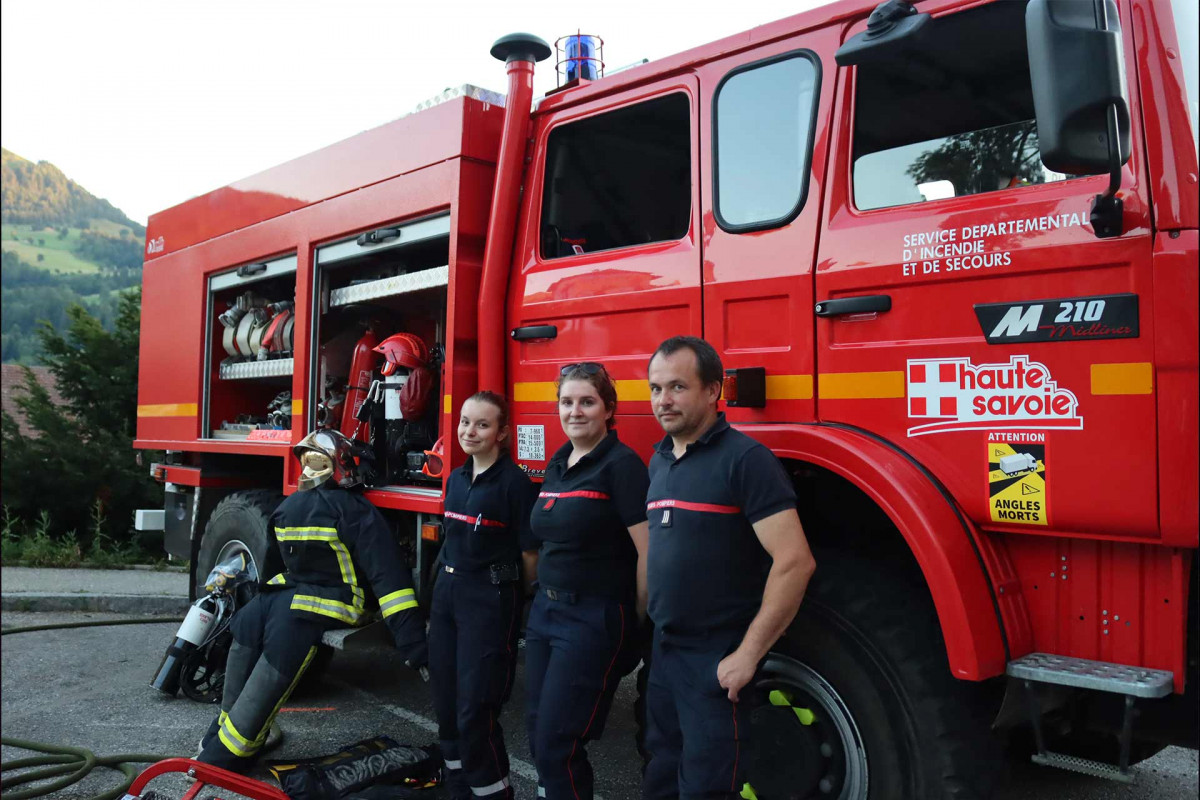 Pompiers de Manigod