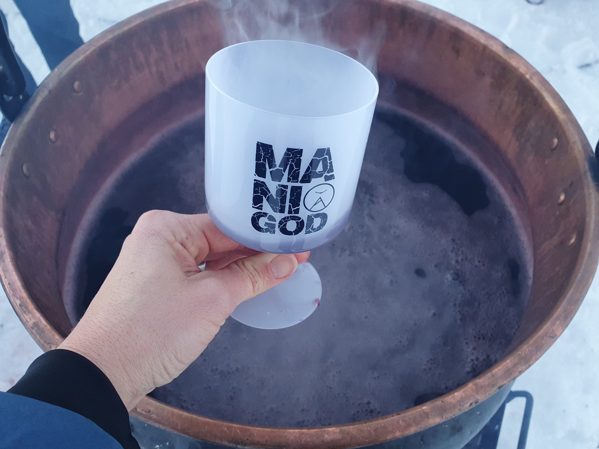 Pot d'accueil hivernal