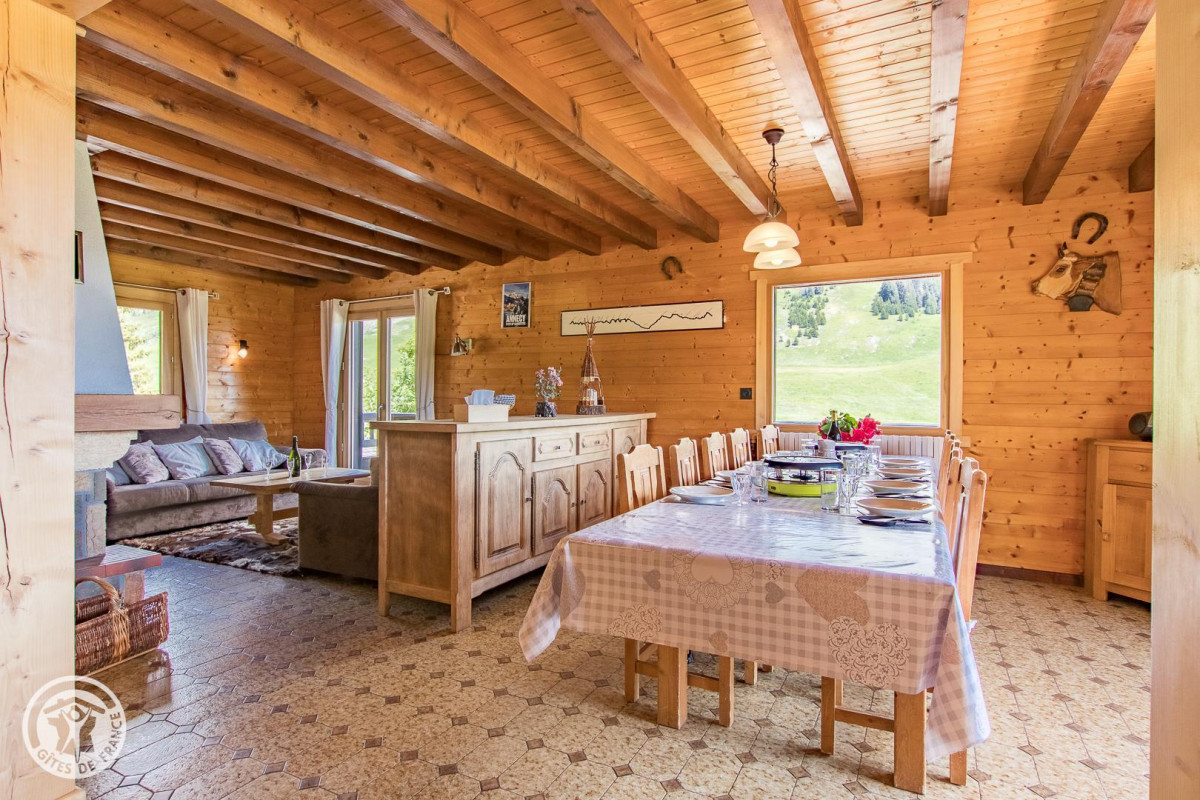 salle à manger - séjour - © Gîtes de France salle à manger - séjour