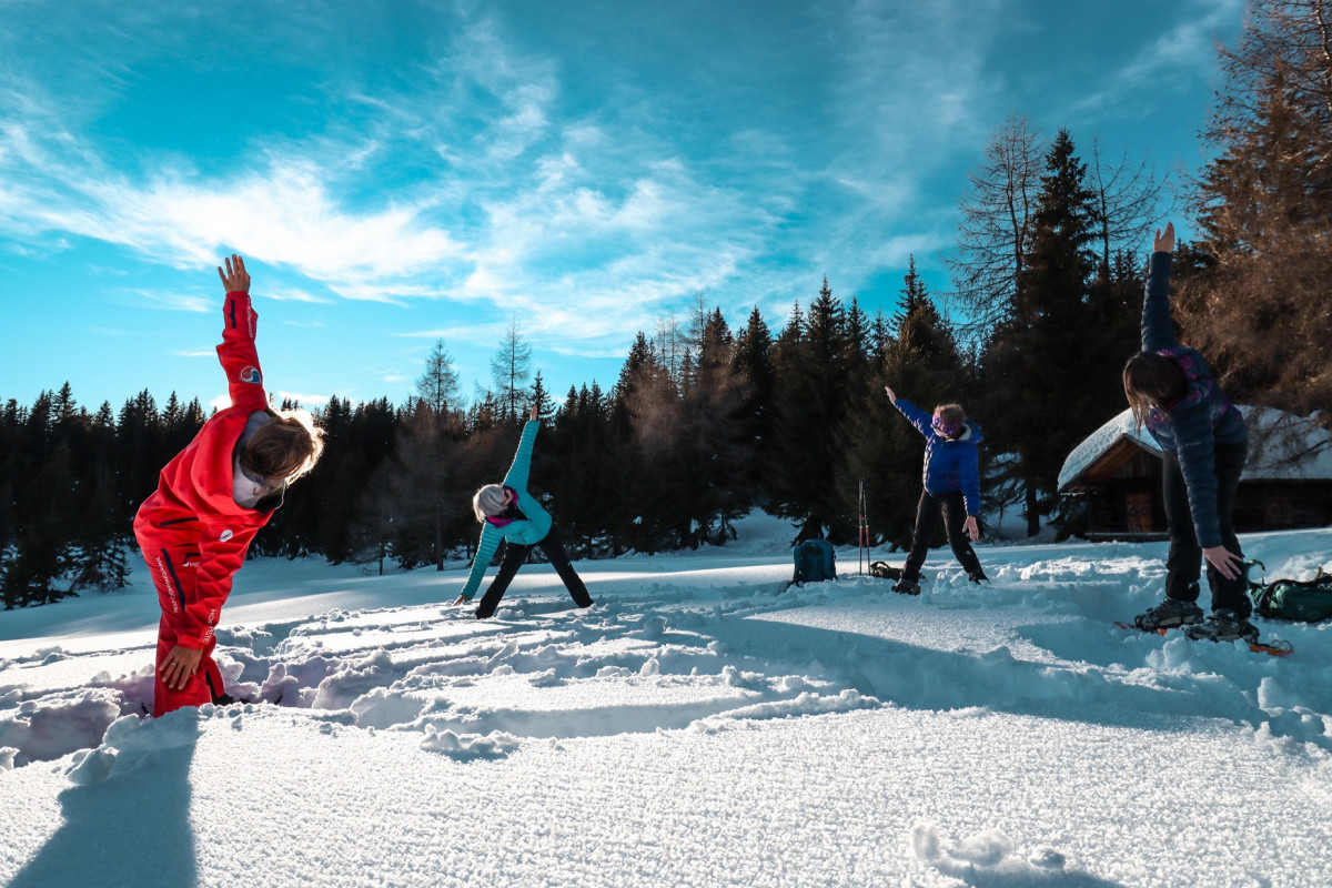 Schneeschuhtour mit Yoga_Manigod