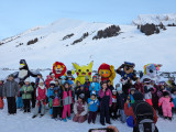 Descente des mascottes_Manigod
