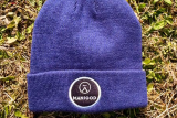 Manigod blaue Logo-Mütze
