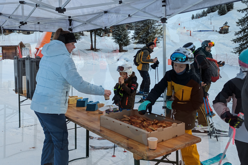 Ouverture de la station - petit déjeuner offert_Manigod