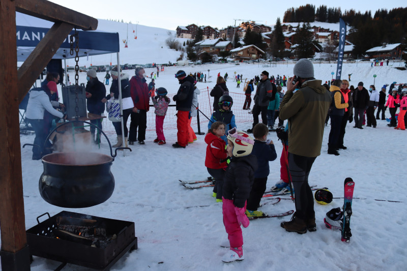 Pot d'accueil hivernal