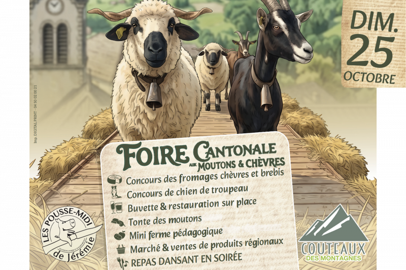 Foire cantonale aux moutons et aux chèvres_Manigod - © OT Manigod Foire cantonale aux moutons et aux chèvres_Manigod