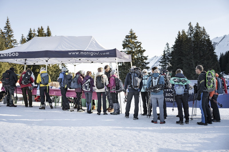 Rando gourmande hivernale_Manigod - © Tilby Vattard Rando gourmande hivernale_Manigod